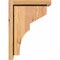Ekena Millwork Monterey Smooth Corbel w/Backplate, Western Red Cedar, 7 1/2"W x 10"D x 14"H COR08X10X14MON01SWR - alternate 3